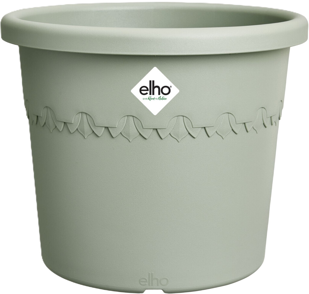 Pot de fleurs Algarve Cilindro 40cm vert thym