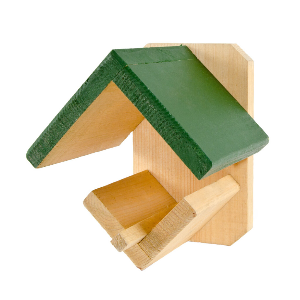 Houten pindakaaspot houder