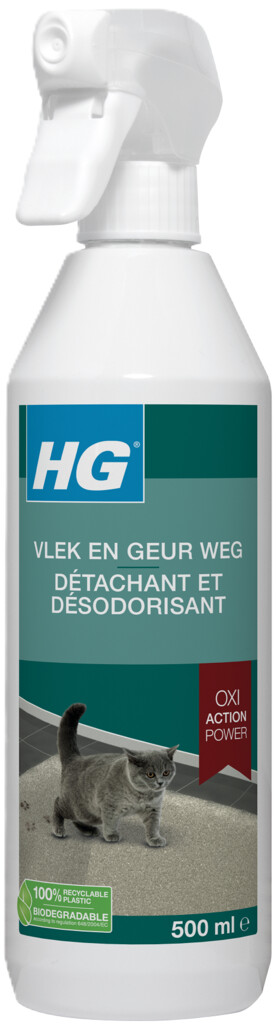 Vlek & geur weg kat 500ml Vlek & geur weg kat 500ml