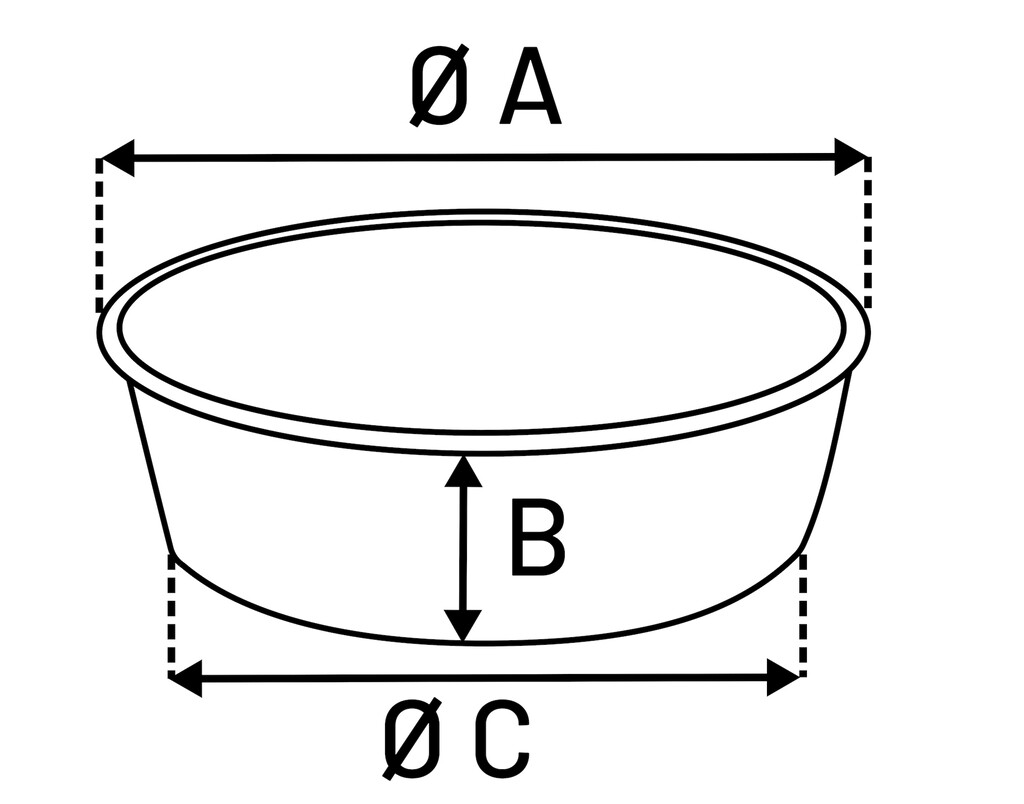 Gamelle pour la nourriture slow feeder Kana rond beige 23cm