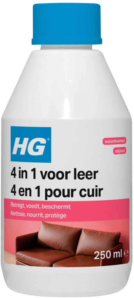 4 in 1 voor leer 250ml
