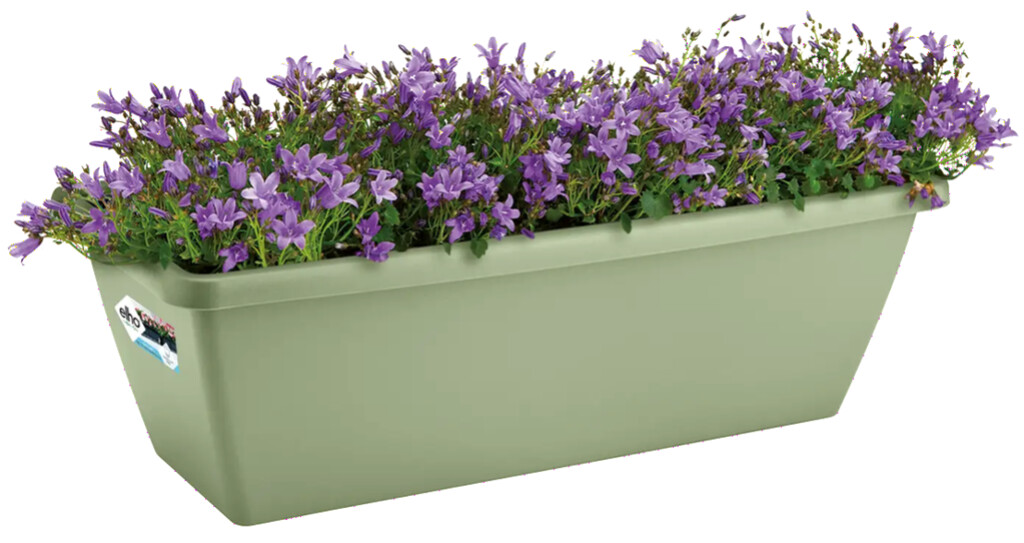 Balconnière Barcelona 40cm vert pistache (soucoupe non incluse)