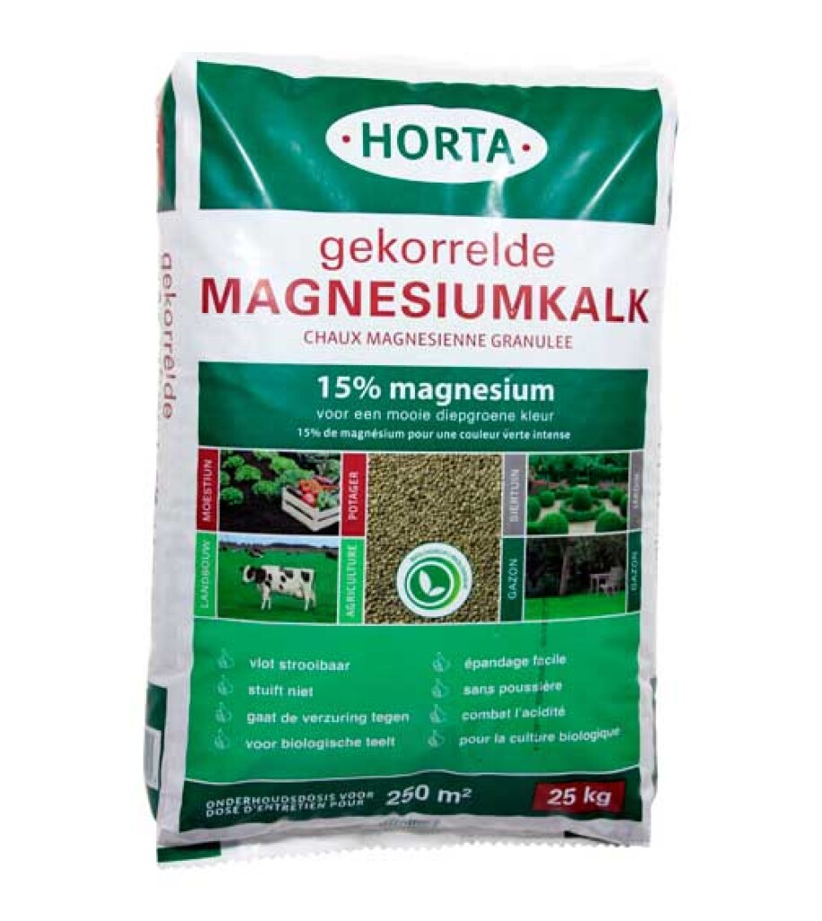 Chaux magnésienne granulée 25kg Chaux magnésienne granulée 25kg