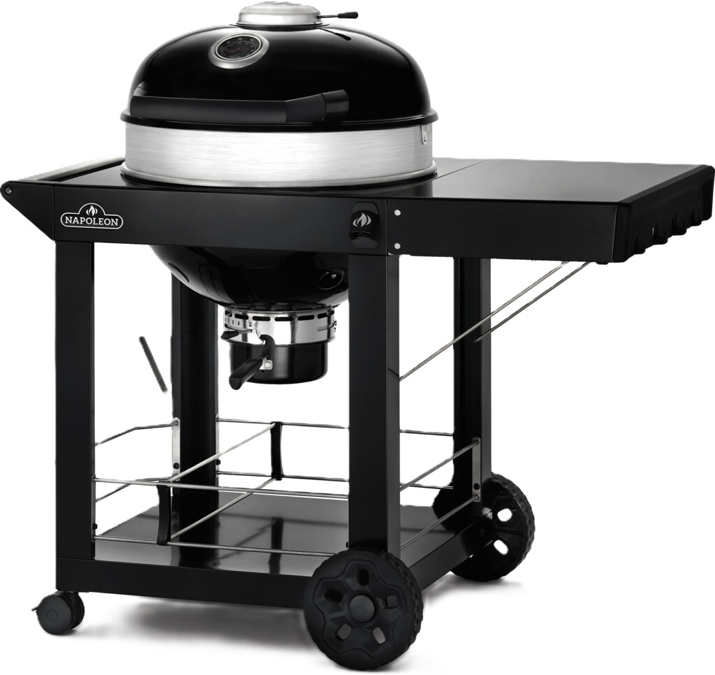 PRO-CART Barbecue au charbon de bois, Ø57cm