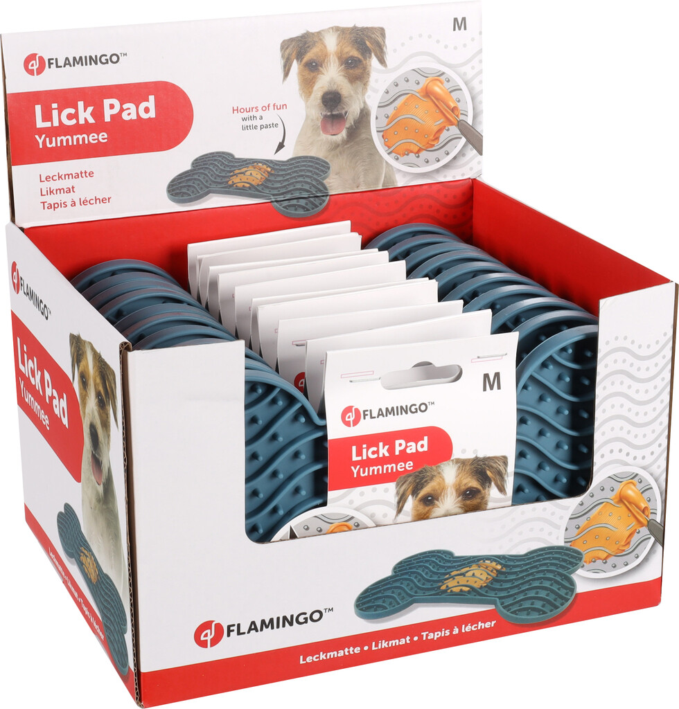 Tapis à lécher Yummee pétrol M