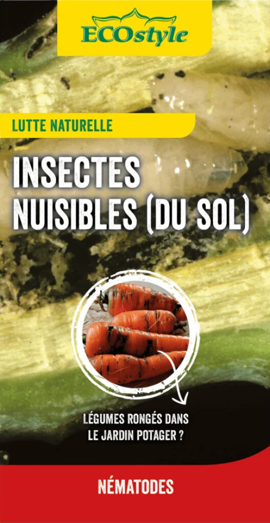 Nématodes contre les insectes nuisibles du sol : 10 millions de nématodes/60 m²