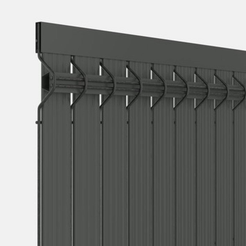 Nevada Super - 1,73m hauteur anthracite/ 2,50m longueur Nevada Super - 1,73m hauteur anthracite/ 2,50m longueur