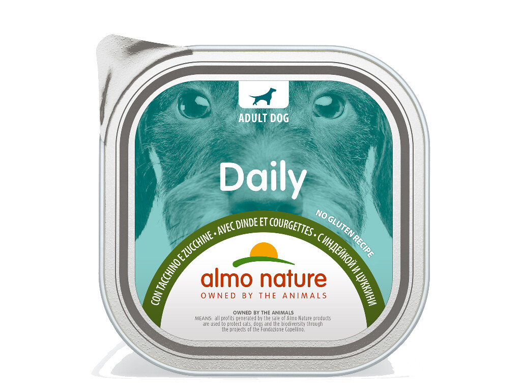 Daily dinde et courgette 300g