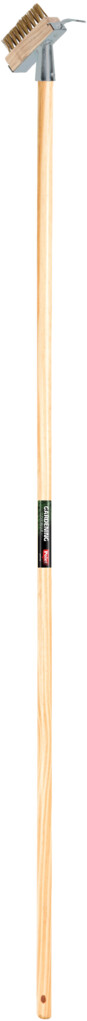 Brosse rainures + griffe manche 150cm