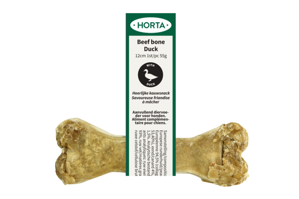 Beef bone Duck 12cm 1st 55g
