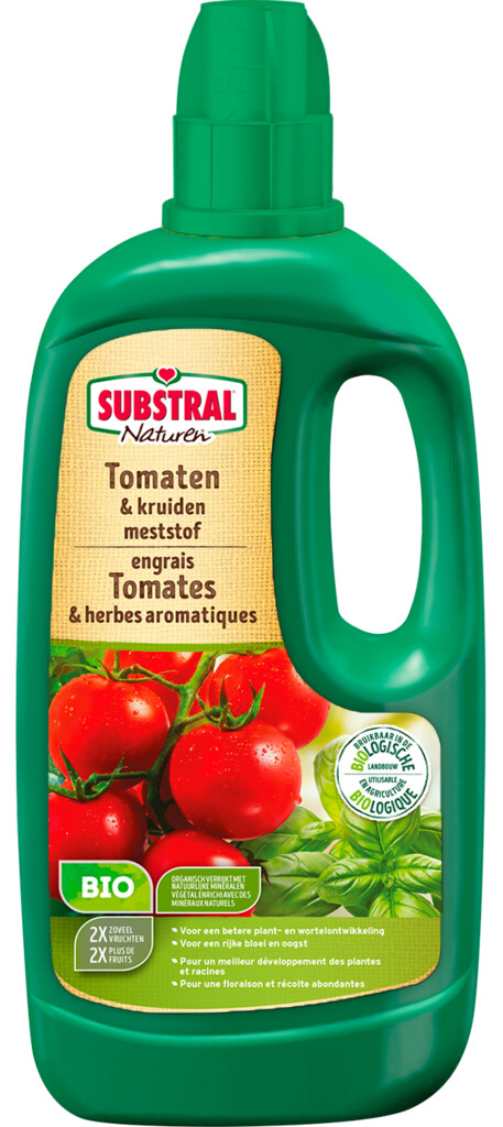 Bio meststof voor tomaten en kruiden 1L