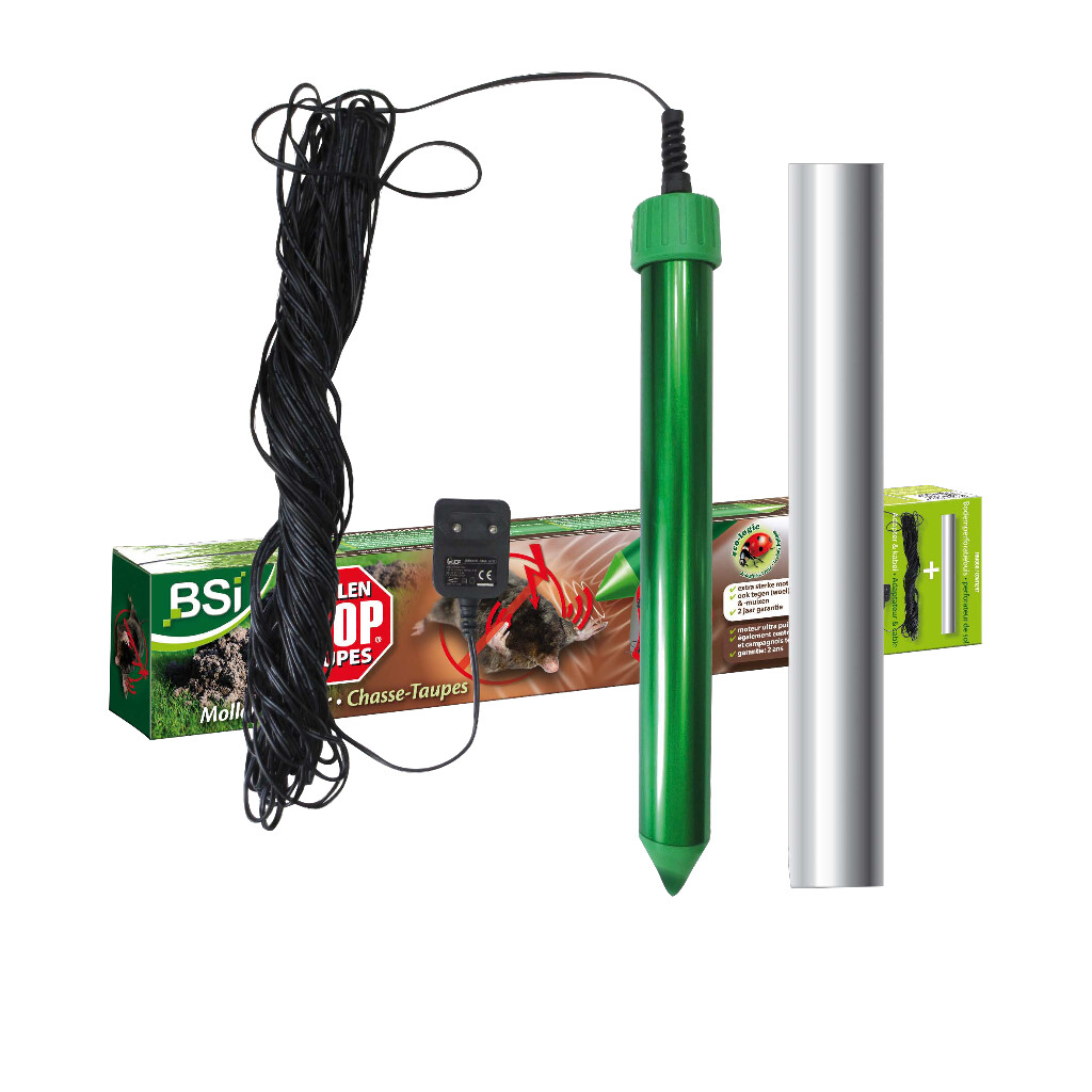 Elektrische mollen-stop met kabel/adapter Elektrische mollen-stop met kabel/adapter