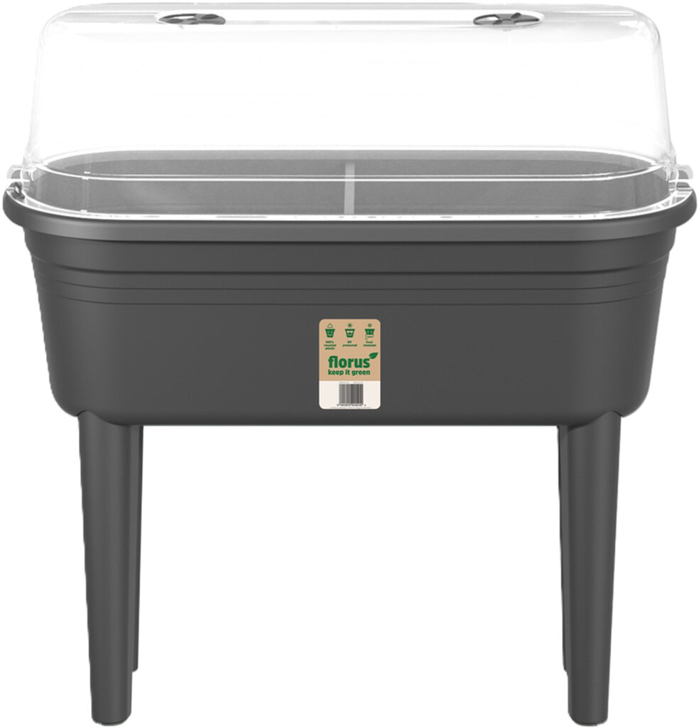 Table de culture set - anthracite - 26,4x37x78