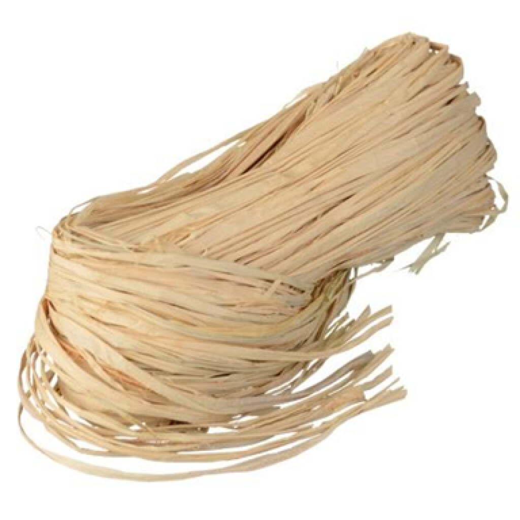 Natuurlijke raffia 50 g.