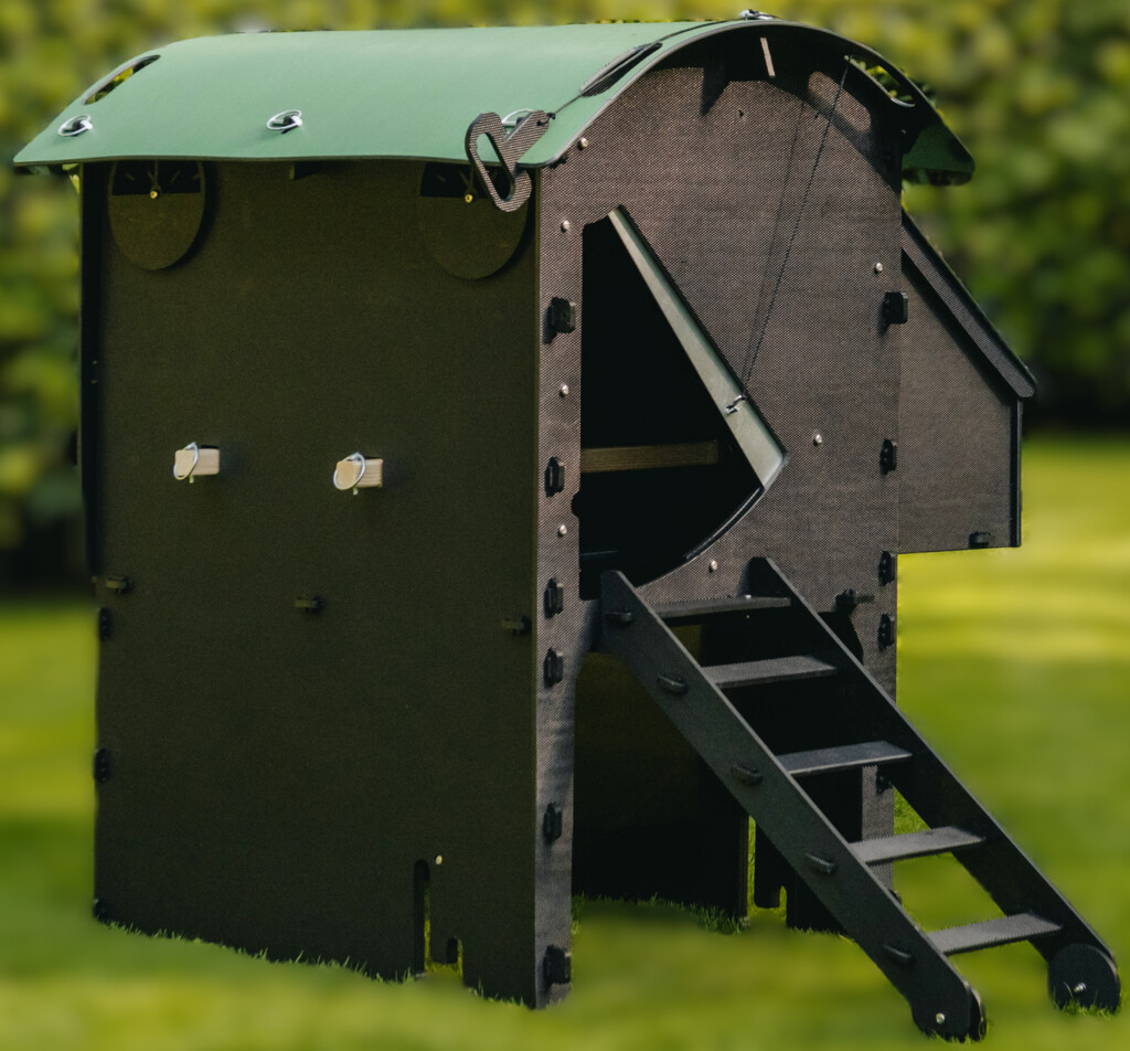 Kippenhok Verhoogd M 98,8x134,2x117cm
