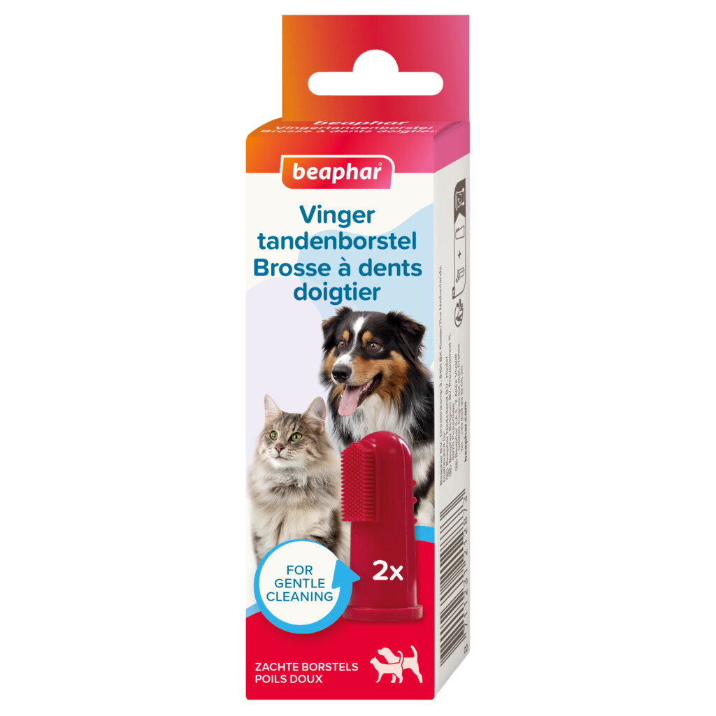 Vingertandenborstel 2 stuks