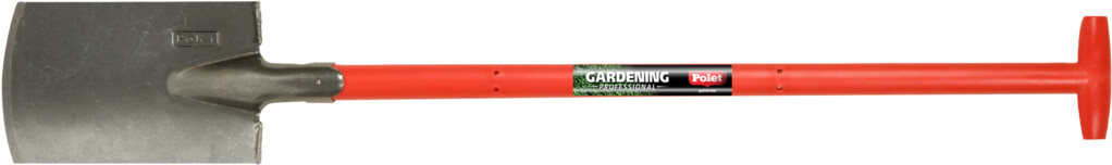 Professionele spade met glasfiberkernsteel