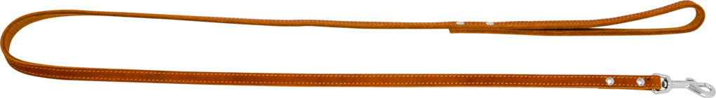 Laisse Longue Cuir Gras Cognac 150x1,6cm Laisse Longue Cuir Gras Cognac 150x1,6cm