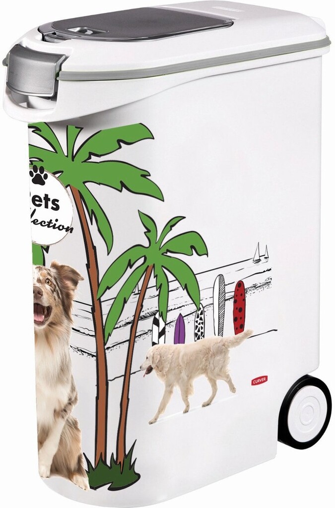 Récipient à nourriture - Blanc - Pets Collection - Chien - 54L