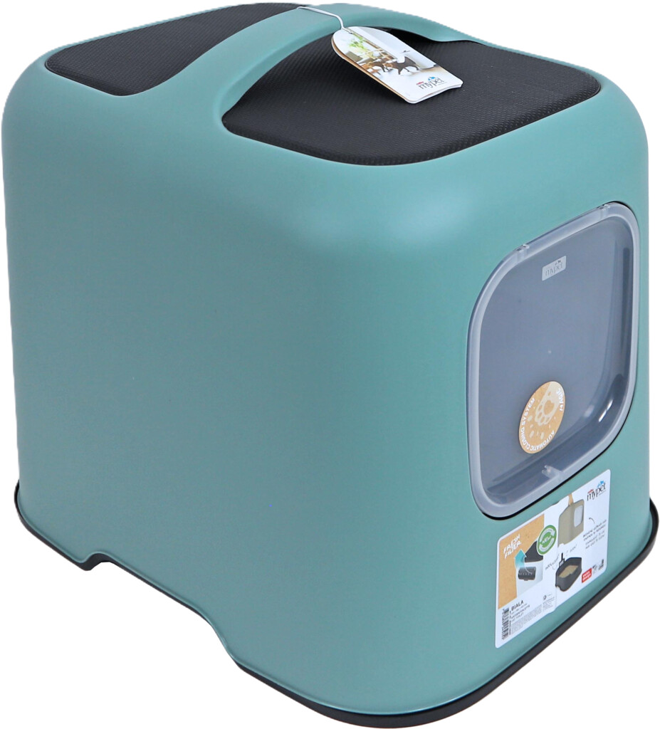 MyPet Biala 51 x 39.5 x 44.3 - Kattentoilet - mistletoe green