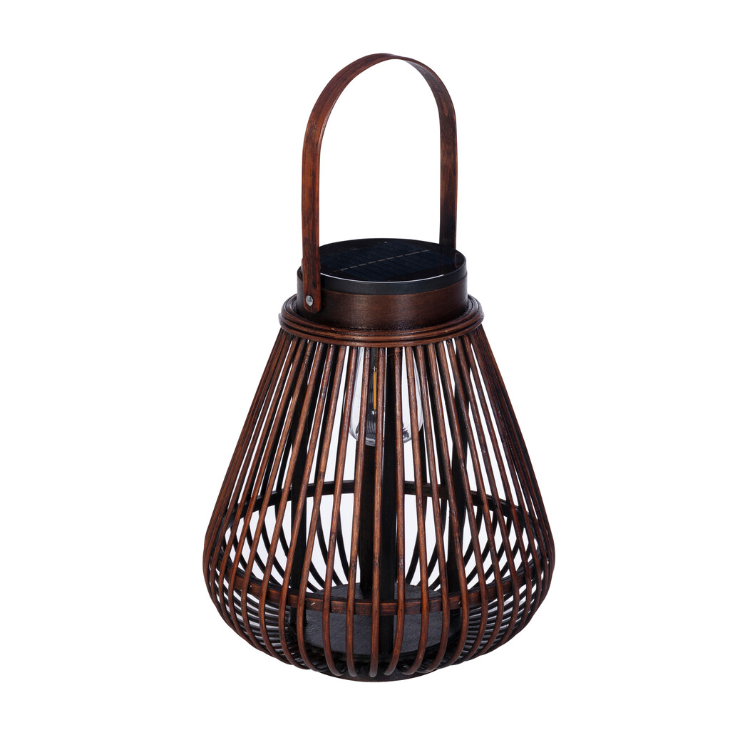 Solar Nerja table lamp 160LM brown