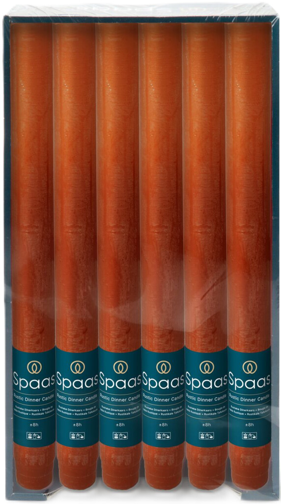 Bougie de table rustique