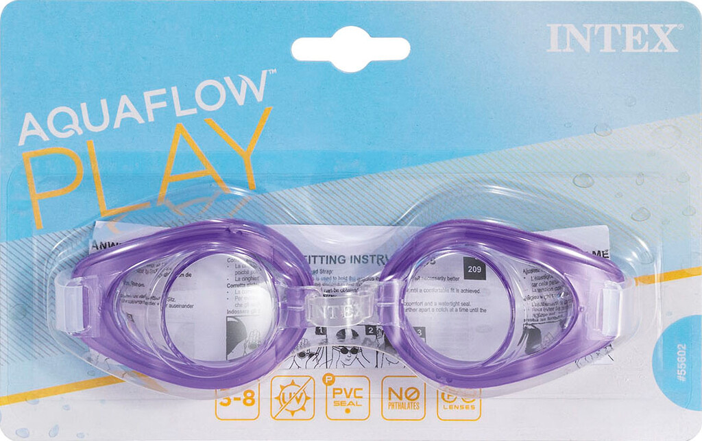 Zwembrilletje Play, 3 kleuren, 3-8 jaar