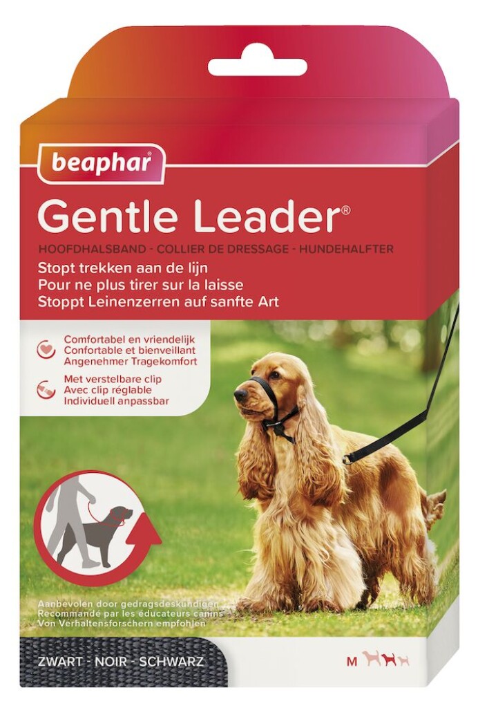 Gentle Leader Noir M Chien Moyen Gentle Leader Noir M Chien Moyen