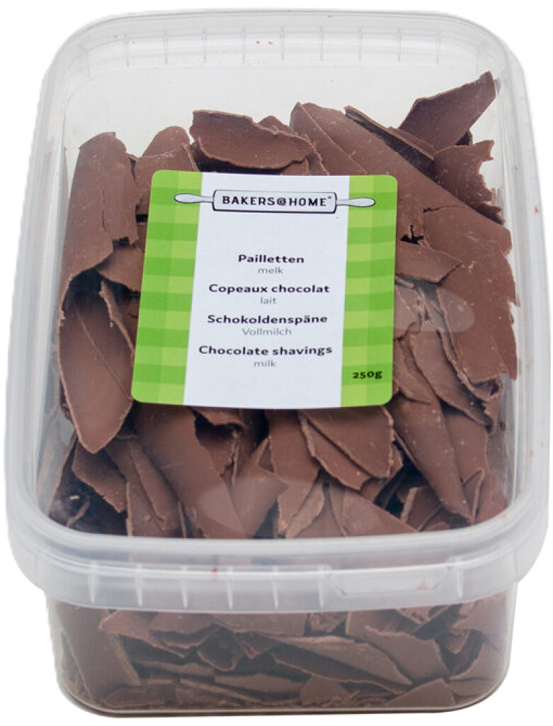 Chocoladeschaafsel melk 250gr