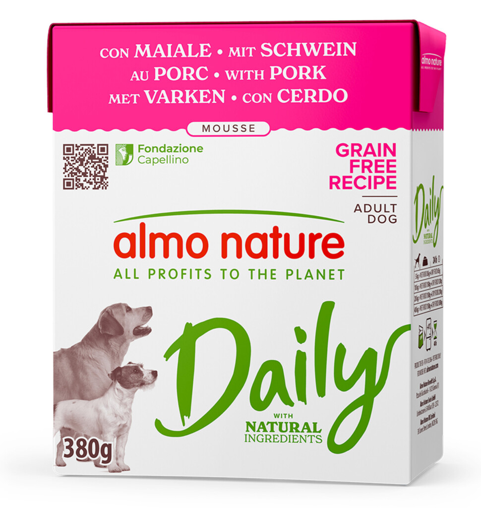 Daily Dogs varken 380g