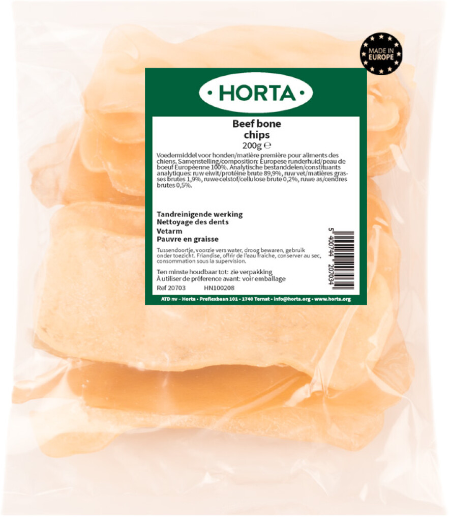 Beef bone chips 200 gr