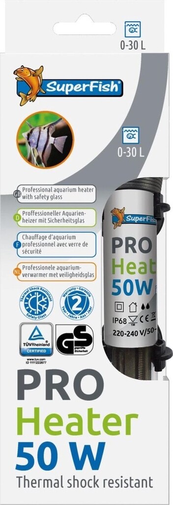 Pro Heater 50w 0-30l (17cm) Pro Heater 50w 0-30l (17cm)