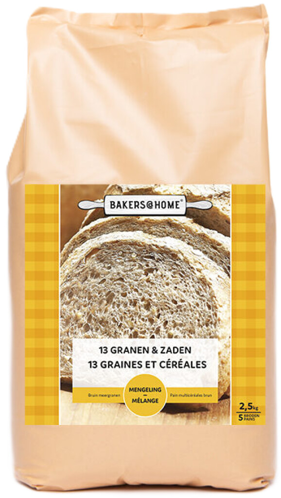 Farine pour pain 13 céréales & graines