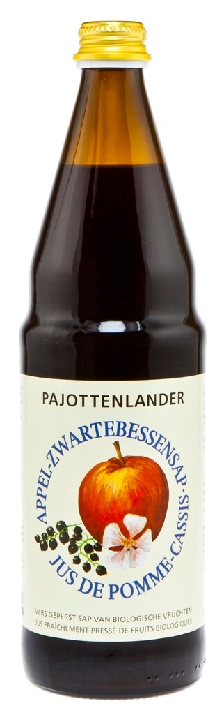 Jus de pomme-cassis bio 0,75L