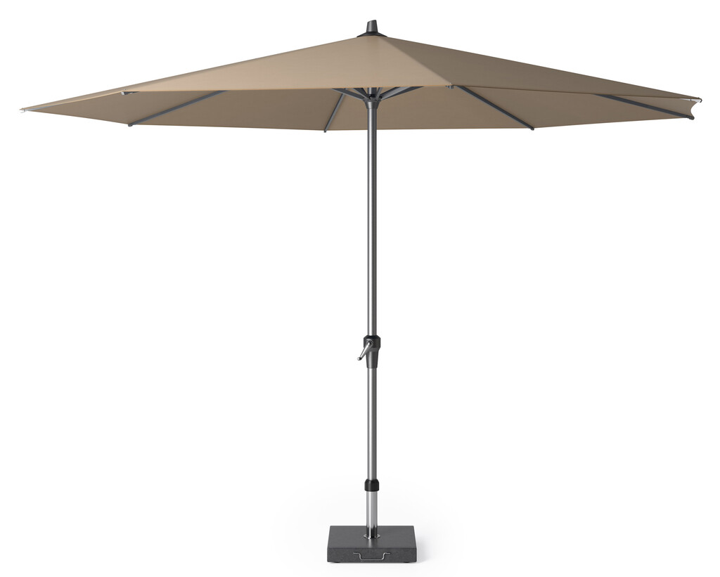 Riva Ø3,5 - Châssis anthracite / Tissu taupe