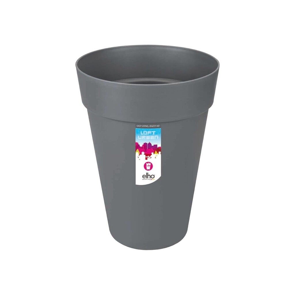 Loft Urban Rond Hoog 28cm antraciet Loft Urban Rond Hoog 28cm antraciet