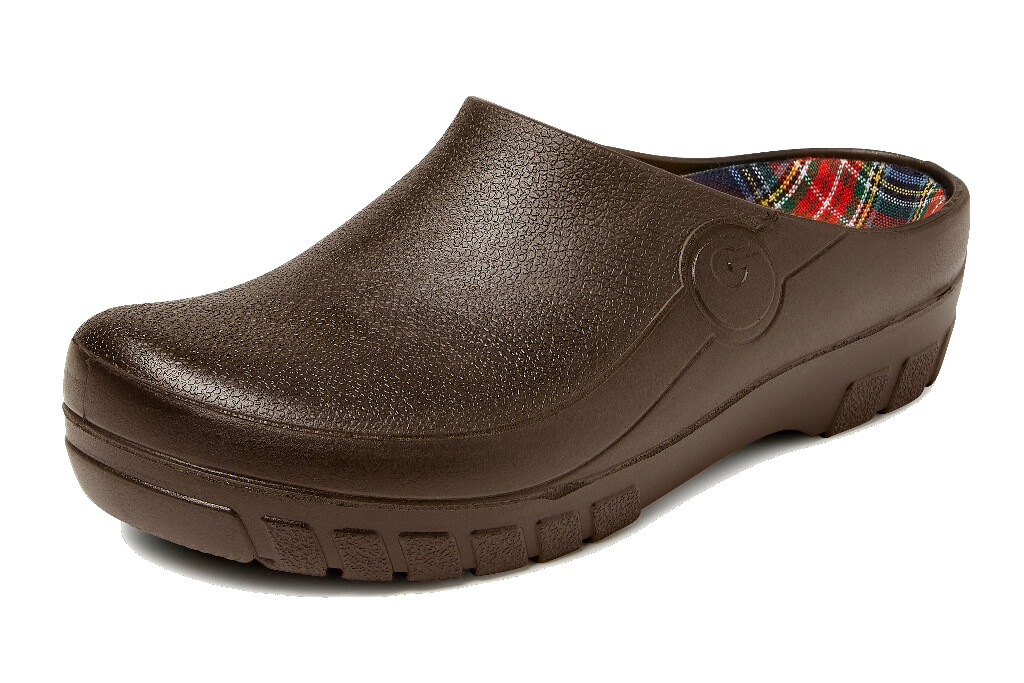 Sabot de jardin ouvert brun 44