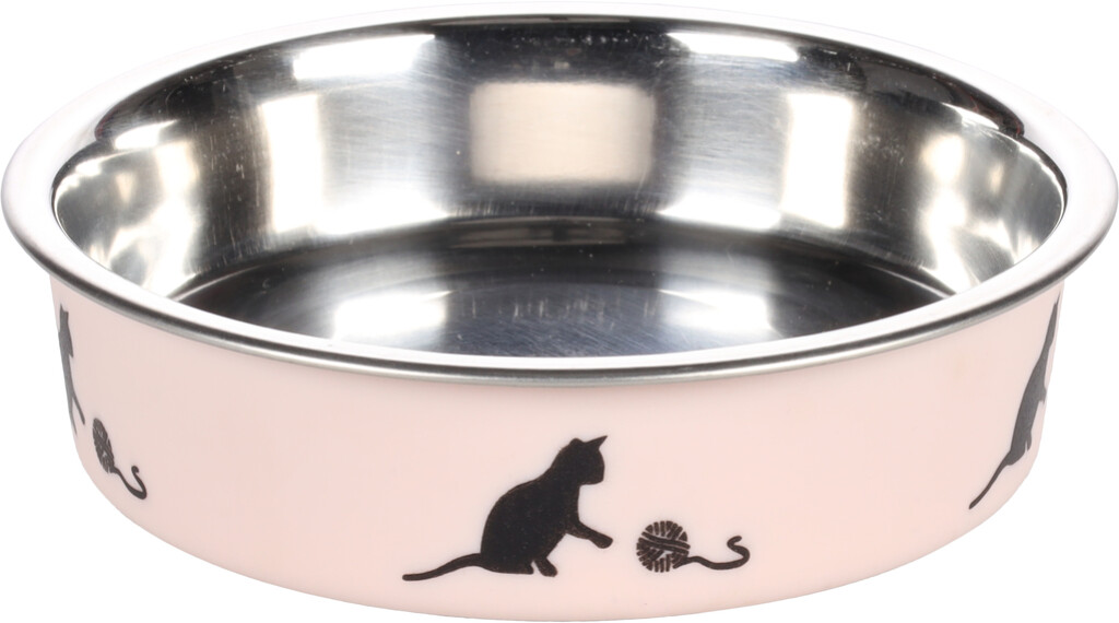 Gamelle pour la nourriture et l'eau Kena rose 11,5cm