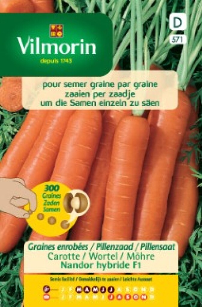 Carotte Nandor Hf1 Enrobées Carotte Nandor Hf1 Enrobées