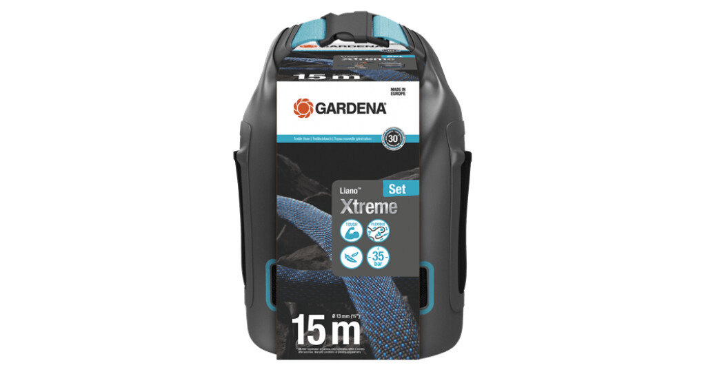 Kit tuyau Liano™ Xtreme 15 m, avec sac de rangement