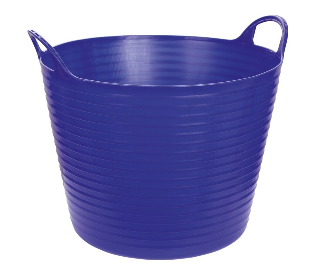 Flexibele trog FlexBag, 15L, blauw, vlakke uitvoering