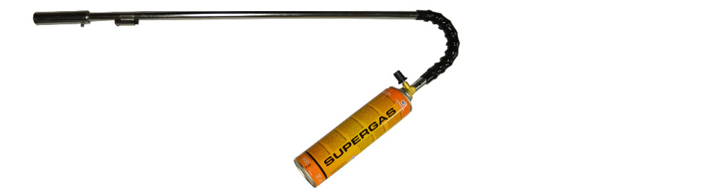 Brûleur de mauvaises herbes + Cartouche de gaz