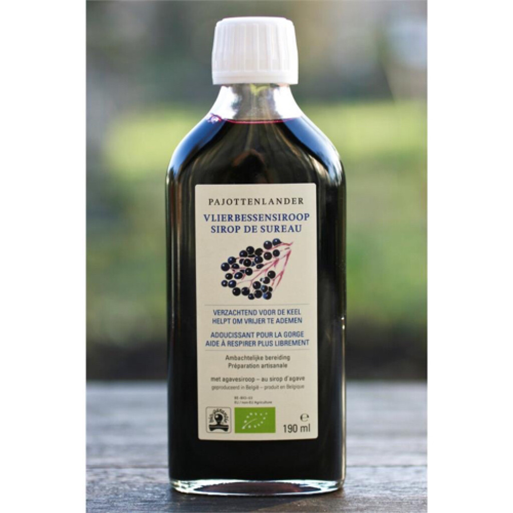 Vlierbessensiroop bio 190ml Vlierbessensiroop bio 190ml