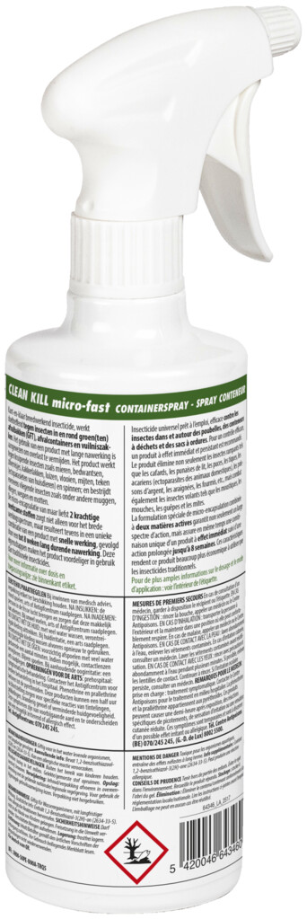 Clean Kill Micro-Fast GFT spray 500ml Clean Kill Micro-Fast GFT spray 500ml