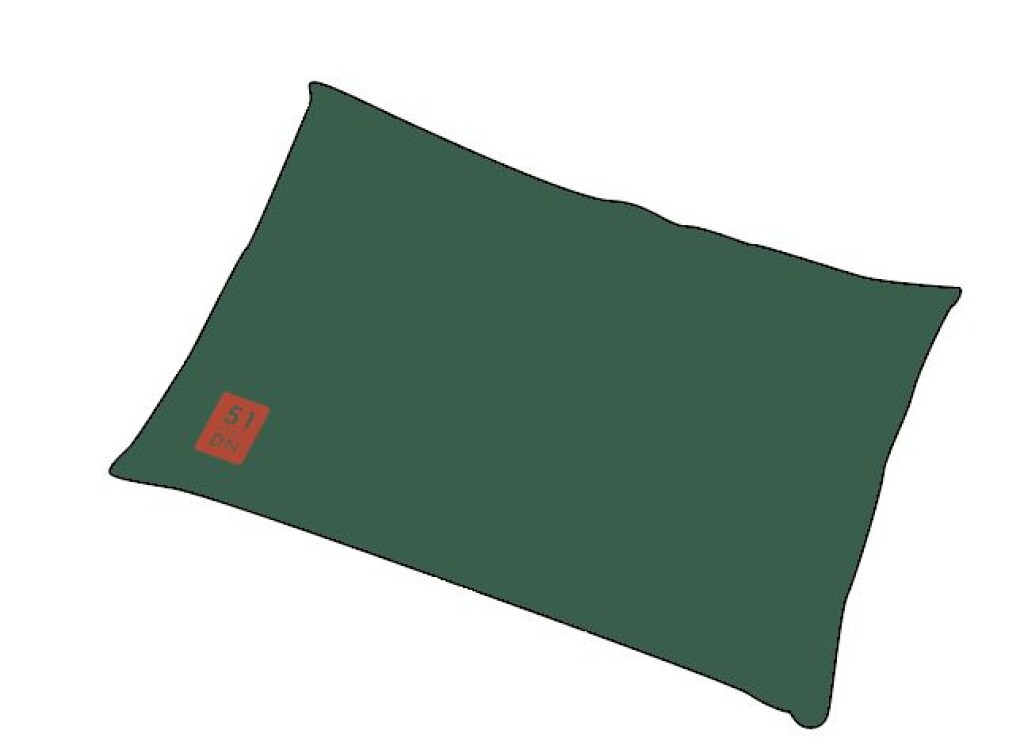 Storm Bench Cushion Dark Green L