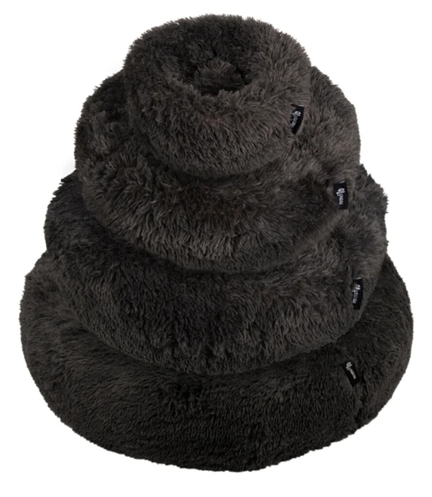 Fuzz Fluffy Hondenmand Donkergrijs S