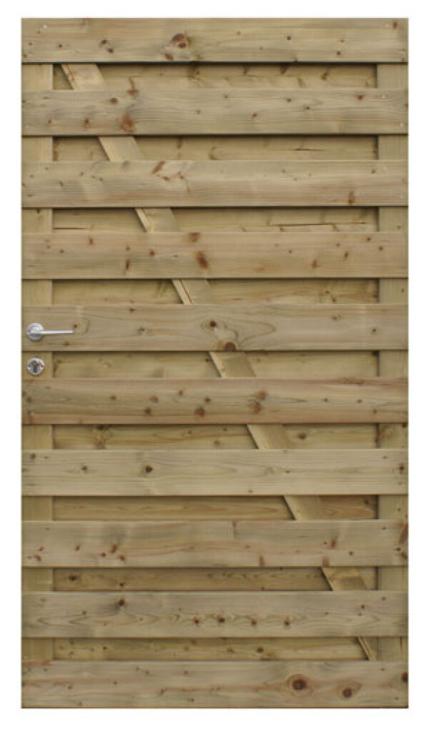 Tuinpoort Linea 100 x 180 cm enkel
