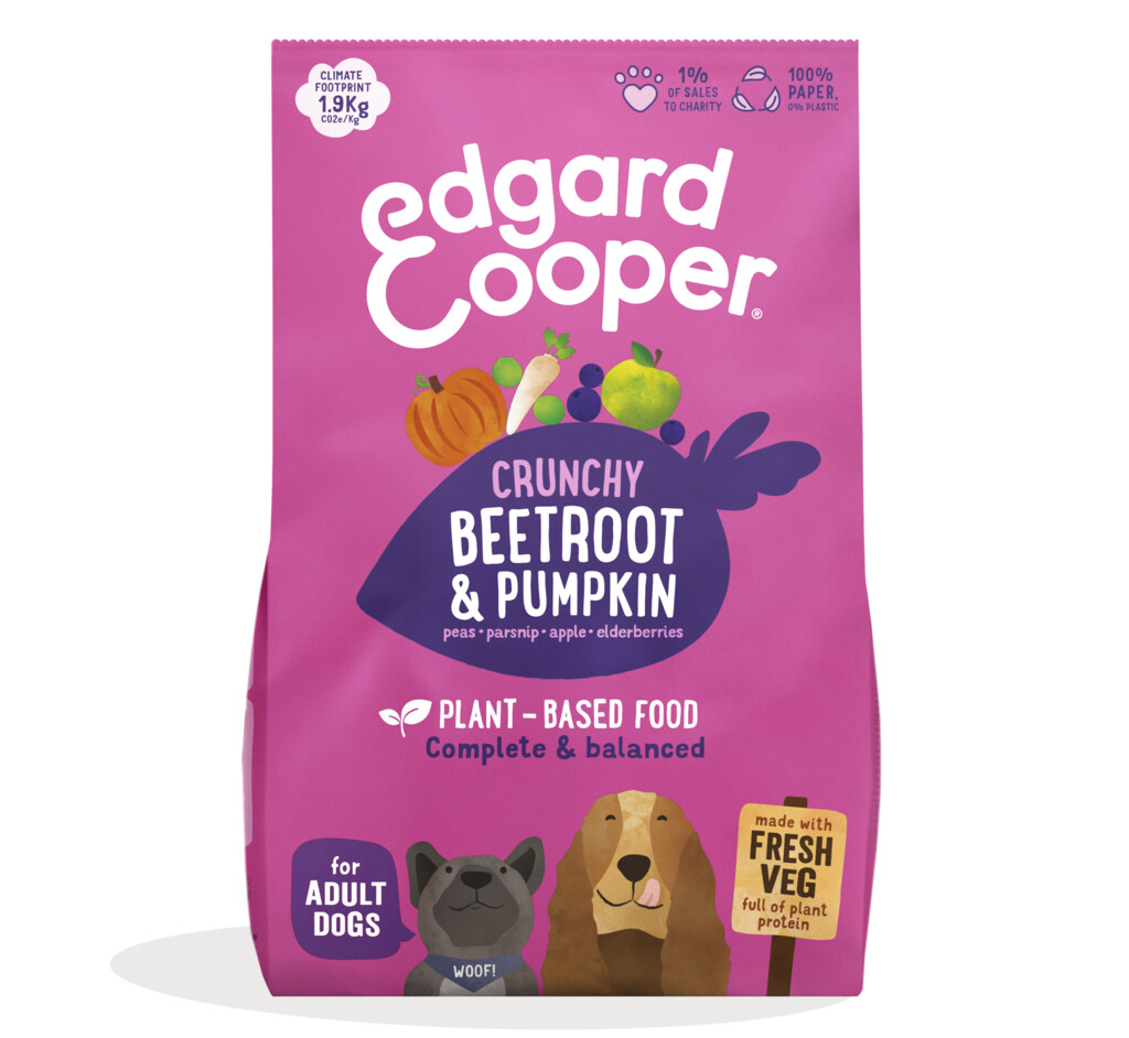 Knapperige rode biet & pompoen 1kg - adult - medium