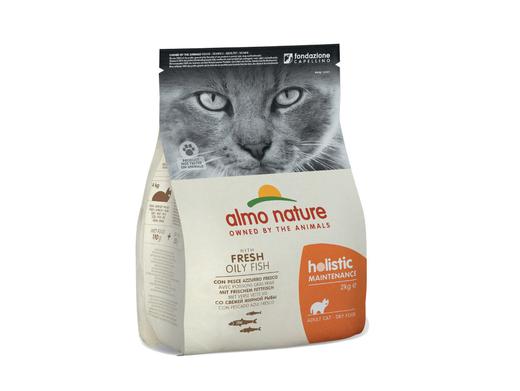 Holistic Maintenance poissons gras et riz 2kg