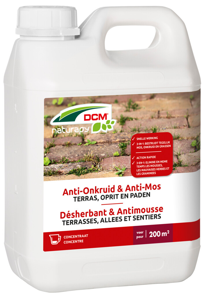 Désherbant & Antimousse - Terrasses, allées et sentiers 2,5L